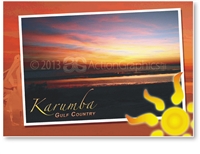 Late Sunset Karumba - Standard Postcard  KAR-079