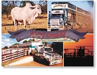 Karumba, Livestock Transport - DISCOUNTED Standard Postcard  KAR-081