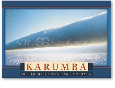 Karumba, Morning Glory Cloud - DISCOUNTED Standard Postcard  KAR-270