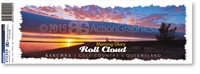 Roll Cloud  - Bumper Sticker  KARBS-004