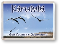 Karumba Pelicans - Framed Magnet  KARFM-006