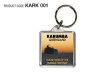 Karumba - Square / Round / Oblong Keyring