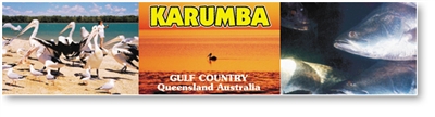 Karumba Gulf Country Queensland - DISCOUNTED Long Magnets  KARLM-098