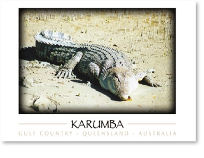 Karumba Gulf Country QLD - DISCOUNTED Small Magnets  KARM-170