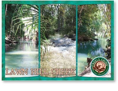 Adels Grove, Lawn Hill Creek, Fully Catered Camping Packages - Standard Postcard  LAW-009