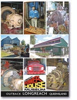 Longreach Powerhouse Museum - Standard Postcard LON-010