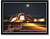 Longreach Hall of Fame at Night - Standard Postcard LON-209