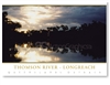 Longreach Thomson River Scene - Standard Postcard LON-334