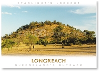 Longreach Starlight's Lookout Hill - DISCOUNTED Standard Postcard LON-335