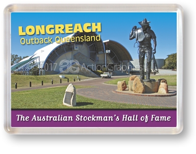 The Australian Stockman's Hall of Fame - Framed Magnet  LONFM-005