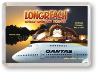 Longreach Outback Queensland - Framed Magnet  LONFM-006