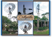 Dulbydilla Windmill - Standard Postcard  MIT-002