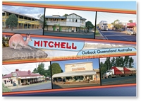 Mitchell Outback Queensland Australia - Standard Postcard  MIT-004