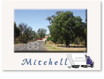 Mitchell Outback Queensland - Standard Postcard  MIT-444