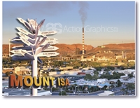 Mount Isa - Standard Postcard  MTI-001