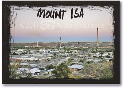 Mount Isa - Standard Postcard  MTI-002