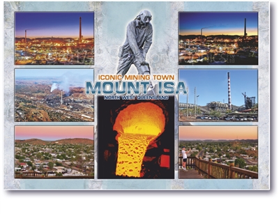 Mount Isa - Standard Postcard  MTI-013