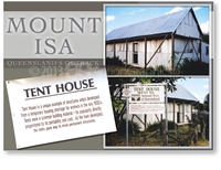 Mount Isa Tent House - DISCOUNTED Standard Postcard  MTI-342