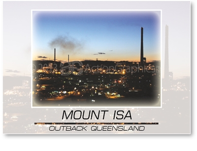Mount Isa - DISCOUNTED Standard Postcard  MTI-422