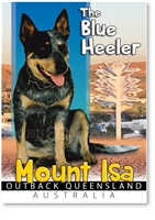 The Blue Heeler - Small Magnets  MTIM-002