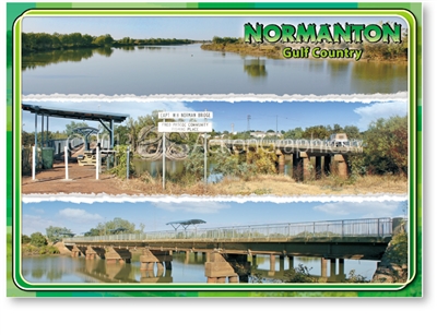 Normanton Bridge - Standard Postcard  NOR-007