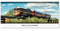 The Gulflander, Normanton - Panoramic Postcard  NOR-285PP