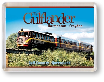 Normanton Gulflander - Framed Magnet NORFM-005