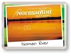 Normanton Norman River - Framed Magnet NORFM-006