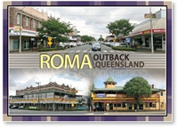 Roma Outback Queensland - Standard Postcard  ROM-001