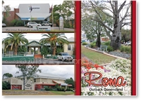 Roma Outback Queensland - Standard Postcard  ROM-002