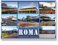 Roma Outback Queensland Australia - DISCOUNTED Standard Postcard  ROM-188