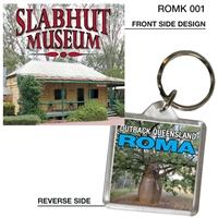 Slabhut Museum - 40mm x 40mm Keyring  ROMK-001