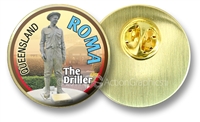 Roma The Driller - Hat Badge