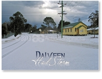 Dalveen Hail Storm - Standard Postcard  STP-002