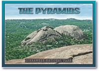 The Pyramids Girraween National Park - Standard Postcard  STP-003