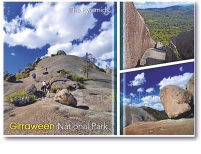 The Pyramids Girraween National Park - Standard Postcard  STP-030