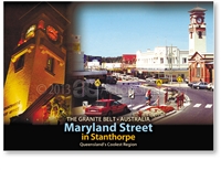 Maryland Street in Stanthorpe - Standard Postcard  STP-274