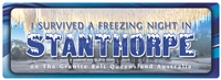 I survived a freezing night in Stanthorpe on The Granite Belt Queensland Australia - Bumper Sticker  STPBS-002