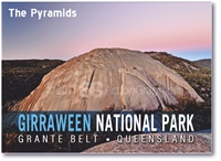 The Pyramids Girraween National Park - Small Magnets  STPM-013