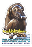 Brass Monkey Country Stanthorpe - Rectangular Sticker  STPS-006