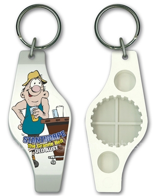 Man in a bar - Stubby Opener Keyring  STPSO-002