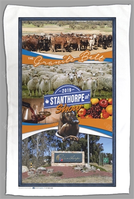 Stanthorpe Show 2019 - Sublimated Tea Towels STPTT-008