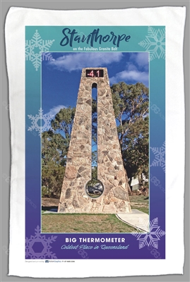 Big Thermometer - Sublimated Tea Towels STPTT-009