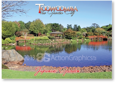 Japanese Garden - Standard Postcard  TBA-003