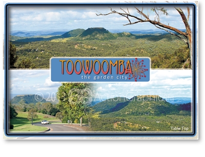 Toowoomba The Garden City - Standard Postcard  TBA-010