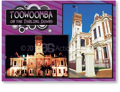 Toowoomba on the Darling Downs - Standard Postcard  TBA-015