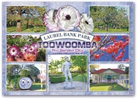 Laurel Bank Park Toowoomba - Standard Postcard TBA-019