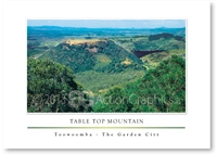 Table Top Mountain - Standard Postcard  TBA-023