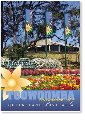 Toowoomba The Garden City - Small Magnets  TBAM-223