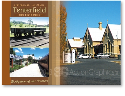 Tenterfield Birthplace of out Nation - Standard Postcard  TEN-479
